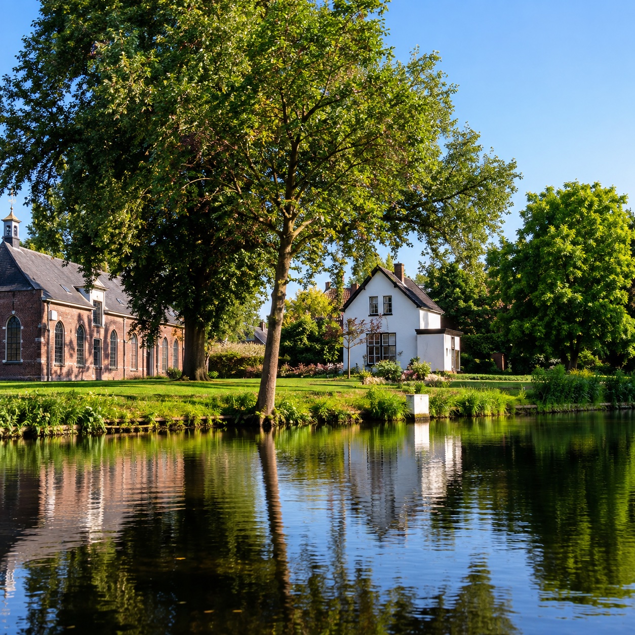 Groen en water in Vreeswijk — conceptbeeld